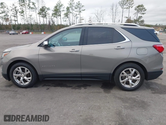 2018 Chevrolet Equinox Premier with VIN 3GNAXMEV7JS547991, listed as a IAAI auction lot 41208640 with 98,879 mi miles. Bid and sale history available at carsss.com. Image 14.