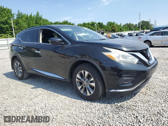 2017 Nissan Murano S z VIN 5N1AZ2MG5HN141301, wystawiony jako Copart lot #58408845 z przebiegiem 180 245 mil mil oraz Czysty tytuł • Clean title. Historia ofert i sprzedaży dostępna na DreamBid. Obrazek 4.