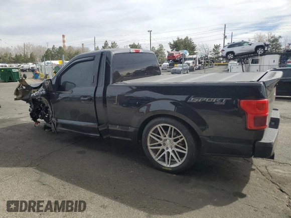 2020 Ford F-150 XL z VIN 1FTMF1E52LKD98234, wystawiony jako Copart lot #50552365 z przebiegiem 51 948 mil mil oraz Szkoda całkowita • Salvage title. Historia ofert i sprzedaży dostępna na DreamBid. Obrazek 2.