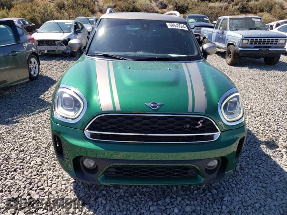 2021 MINI Countryman Cooper S with VIN WMZ83BR09M3N14684, listed as a Copart auction lot 68949604 with 34,795 mi miles and Salvage title. Bid and sale history available at DreamBid. Image 5.