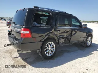 2015 Ford Expedition Limited z VIN 1FMJU1KT4FEF10655, wystawiony jako Copart lot #49400295 z przebiegiem 143 998 mil mil oraz Szkoda całkowita • Salvage title. Historia ofert i sprzedaży dostępna na DreamBid. Obrazek 3.