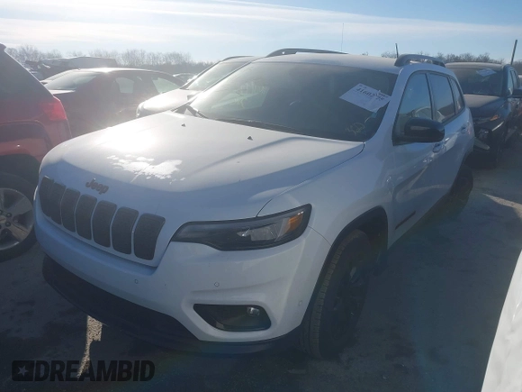 2023 Jeep Cherokee Altitude Lux with VIN 1C4PJMMBXPD114685, listed as a IAAI auction lot 41602775 with 35,927 mi miles. Bid and sale history available at carsss.com. Image 17.