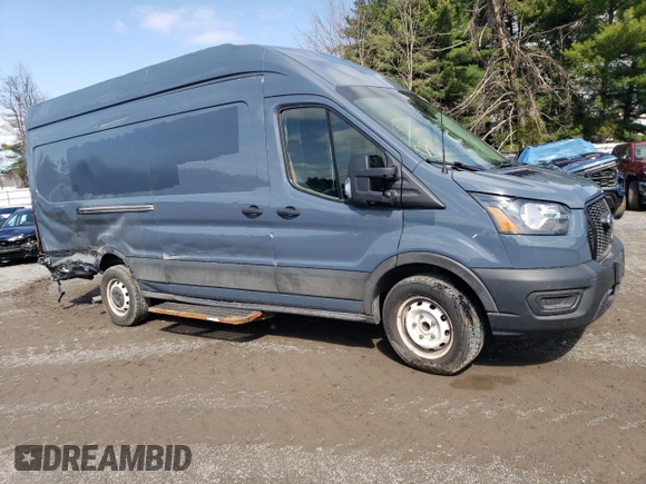 2021 Ford Transit Cargo z VIN 1FTBR3X86MKA46048, wystawiony jako Copart lot #54278795 z przebiegiem 49 593 mil mil oraz Szkoda całkowita • Salvage title. Historia ofert i sprzedaży dostępna na DreamBid. Obrazek 4.
