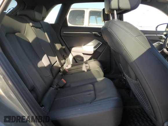 2022 Audi Q3 Premium with VIN WA1AUCF38N1023856, listed as a Copart auction lot 54484245 with 36,161 mi miles and Salvage Title. Bid and sale history available at DreamBid. Image 10.
