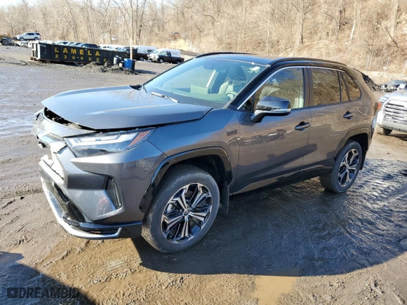 2024 Toyota RAV4 Prime XSE with VIN JTMEB3FV0RD230907, listed as a Copart auction lot 47488935 with NaN miles and Salvage Title. Bid and sale history available at carsss.com. Image 1.