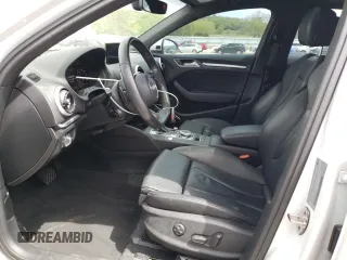 2017 Audi A3 Sedan Premium Plus with VIN WAUGUGFF2H1025363, listed as a Copart auction lot 48606583 with 80,103 mi miles and Salvage Title. Bid and sale history available at carsss.com. Image 7.
