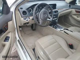 2012 Mercedes-Benz C-Class C 250 with VIN WDDGJ4HBXCF741630, listed as a Copart auction lot 52004645 with 91,428 mi miles and Salvage Title. Bid and sale history available at carsss.com. Image 8.