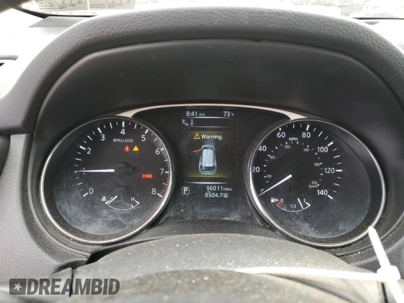 2016 Nissan Rogue SV z VIN 5N1AT2MVXGC798900, wystawiony jako Copart lot #58098955 z przebiegiem 96 011 mil mil oraz Szkoda całkowita • Salvage title. Historia ofert i sprzedaży dostępna na DreamBid. Obrazek 9.