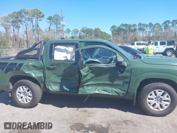 2022 Nissan Frontier SV with VIN 1N6ED1EJ2NN632457, listed as a IAAI auction lot 41694079 with 64,506 mi miles and . Bid and sale history available at DreamBid. Image 13.