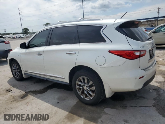 2015 Infiniti QX60 with VIN 5N1AL0MMXFC538815, listed as a Copart auction lot 62143805 with 84,910 mi miles and Salvage title. Bid and sale history available at DreamBid. Image 2.