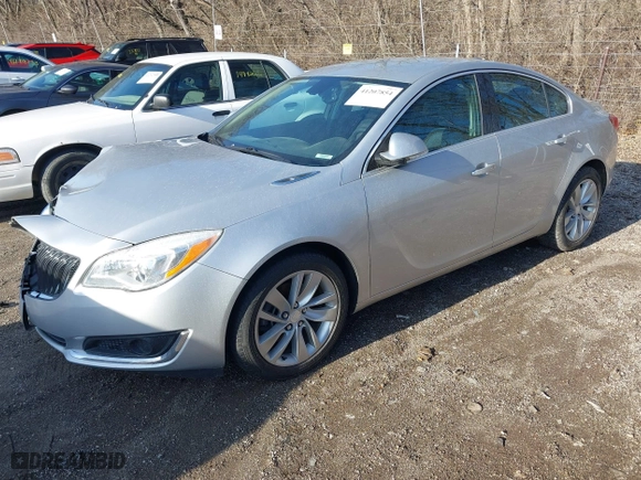 2016 Buick Regal Premium II with VIN 2G4GS5GXXG9136107, listed as a IAAI auction lot 41207854 with NaN miles. Bid and sale history available at carsss.com. Image 17.