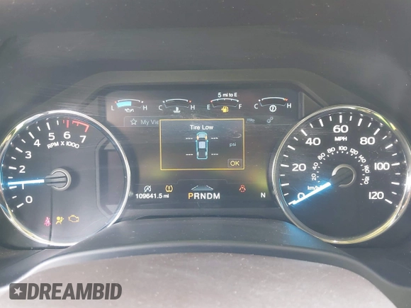 2020 Ford F-150 XL with VIN 1FTEW1E50LKD26971, listed as a IAAI auction lot 41580535 with 109,641 mi miles. Bid and sale history available at carsss.com. Image 7.