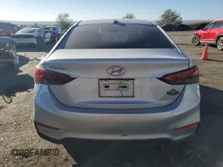 2018 Hyundai Accent SEL with VIN 3KPC24A34JE025886, listed as a Copart auction lot 77637424 with 98,212 mi miles and Salvage Title. Bid and sale history available at carsss.com. Image 6.
