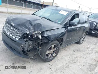 2017 Jeep Compass High Altitude with VIN 1C4NJDEB0HD192822, listed as a IAAI auction lot 41718475 with 97,716 mi miles. Bid and sale history available at carsss.com. Image 17.