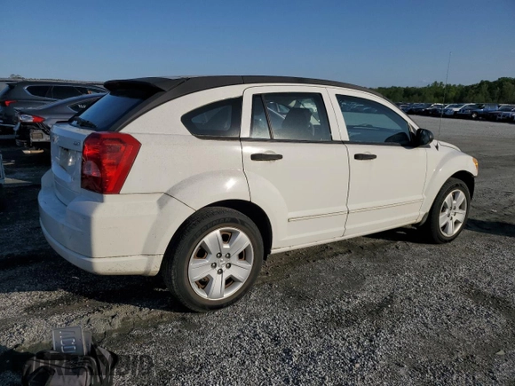 2007 Dodge Caliber SXT with VIN 1B3HB48B77D554179, listed as a Copart auction lot 51833605 with 116,067 mi miles and Salvage Title. Bid and sale history available at DreamBid. Image 3.