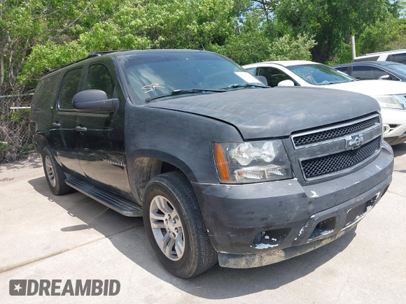 2008 Chevrolet Suburban LT w/3LT with VIN 3GNFC16058G193730, listed as a IAAI auction lot 42047303 with 166,140 mi miles. Bid and sale history available at carsss.com. Image 1.
