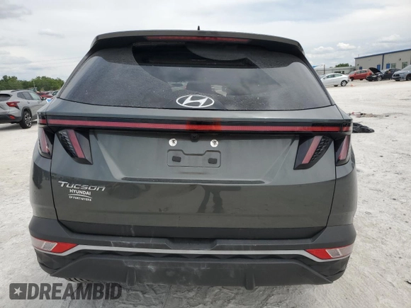 2022 Hyundai Tucson SEL with VIN KM8JB3AE1NU021123, listed as a Copart auction lot 50325495 with 49,371 mi miles and Non Repairable. Bid and sale history available at carsss.com. Image 6.