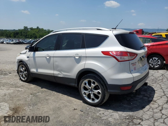 2016 Ford Escape Titanium with VIN 1FMCU9J96GUA48071, listed as a Copart auction lot 60742815 with 193,100 mi miles and Salvage title. Bid and sale history available at DreamBid. Image 2.