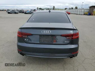 2018 Audi A4 Premium with VIN WAUDNAF49JA036460, listed as a Copart auction lot 48060675 with 135,640 mi miles and Salvage Title. Bid and sale history available at carsss.com. Image 6.