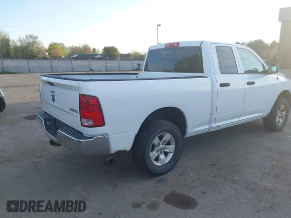 2013 Ram 1500 Express with VIN 1C6RR7FG0DS712875, listed as a IAAI auction lot 41942012 with 222,367 mi miles. Bid and sale history available at carsss.com. Image 4.