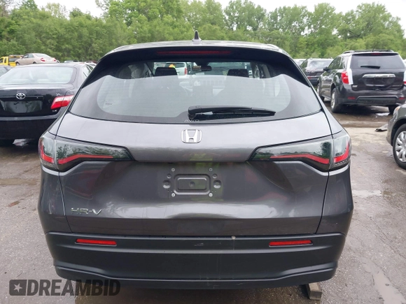 2025 Honda HR-V LX with VIN 3CZRZ2H31SM742182, listed as a IAAI auction lot 42153191 with 3,506 mi miles and . Bid and sale history available at DreamBid. Image 17.