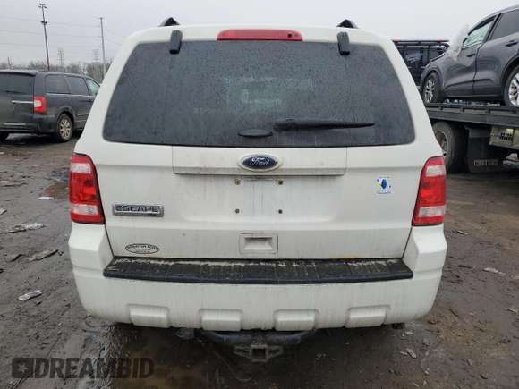 2012 Ford Escape XLT with VIN 1FMCU0D74CKA21592, listed as a Copart auction lot 47059755 with 108,540 mi miles and Clean Title. Bid and sale history available at carsss.com. Image 6.