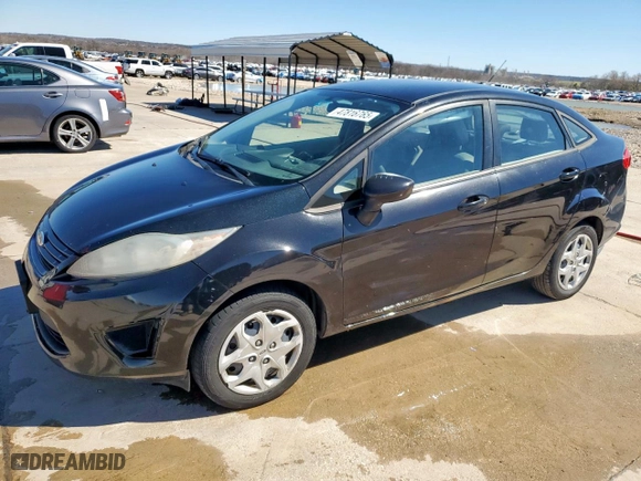 2013 Ford Fiesta S with VIN 3FADP4AJ8DM176539, listed as a Copart auction lot 47816765 with 164,513 mi miles and Salvage Title. Bid and sale history available at carsss.com. Image 1.