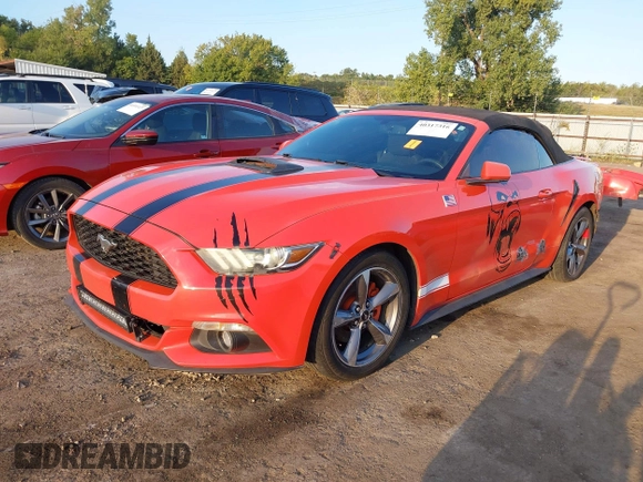 2015 Ford Mustang V6 with VIN 1FATP8EM5F5333315, listed as a IAAI auction lot 40317316 with 141,283 mi miles and . Bid and sale history available at DreamBid. Image 18.