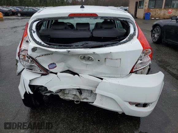 2017 Hyundai Accent SE with VIN KMHCT5AE3HU323969, listed as a Copart auction lot 49472025 with 111,813 mi miles and Salvage Title. Bid and sale history available at carsss.com. Image 6.
