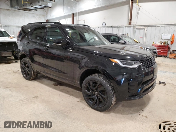 2024 Land Rover Discovery with VIN SALRL2EX9R2491677, listed as a Copart auction lot 46705135 with 13,676 mi miles and Salvage Title. Bid and sale history available at DreamBid. Image 4.