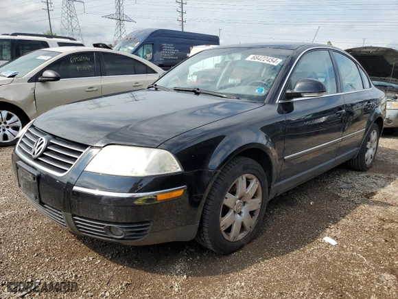 2005 Volkswagen Passat Sedan GLS with VIN WVWAD63B65E001866, listed as a Copart auction lot 68422454 with 68,509 mi miles and Non Repairable. Bid and sale history available at carsss.com. Image 1.