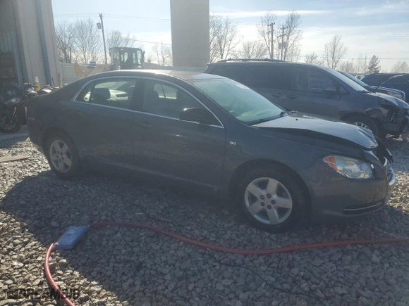 2008 Chevrolet Malibu LS w/1LS with VIN 1G1ZG57B68F161560, listed as a Copart auction lot 48228245 with 208,647 mi miles and Clean Title. Bid and sale history available at carsss.com. Image 4.