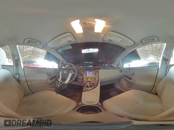 2012 Toyota Prius One with VIN JTDKN3DU7C5524097, listed as a Copart auction lot 49302795 with 147,399 mi miles and Salvage Title. Bid and sale history available at carsss.com. Image 12.