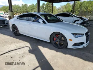 2018 Audi S7 Prestige with VIN WAU2FAFC2JN023991, listed as a Copart auction lot 74266004 with Not Provided miles and Clean Title. Bid and sale history available at carsss.com. Image 4.