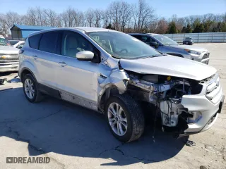 2017 Ford Escape SE with VIN 1FMCU9G95HUC35844, listed as a Copart auction lot 46895215 with 93,145 mi miles and Salvage Title. Bid and sale history available at carsss.com. Image 4.