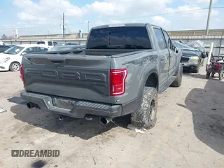2020 Ford F-150 Raptor with VIN 1FTFW1RG4LFA37620, listed as a IAAI auction lot 41483733 with 61,081 mi miles and . Bid and sale history available at carsss.com. Image 4.