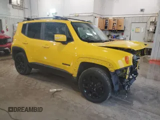 2018 Jeep Renegade Altitude with VIN ZACCJBBH2JPG69665, listed as a Copart auction lot 79232424 with 116,247 mi miles and Salvage title. Bid and sale history available at DreamBid. Image 4.