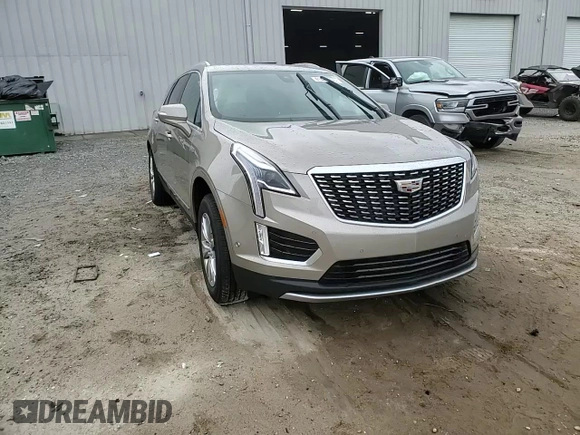 2022 Cadillac XT5 FWD Premium Luxury with VIN 1GYKNCRS1NZ117079, listed as a Copart auction lot 41448805 with 17,552 mi miles and Salvage title. Bid and sale history available at DreamBid. Image 12.