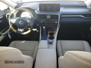 2021 Lexus RX with VIN JTJHZKFA5M2030137, listed as a Copart auction lot 42520195 with 79,355 mi miles and Salvage Title. Bid and sale history available at carsss.com. Image 8.