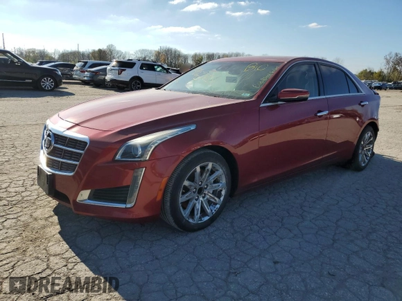 2014 Cadillac CTS Luxury RWD with VIN 1G6AR5SX3E0131886, listed as a Copart auction lot 79023834 with 144,883 mi miles and Salvage Title. Bid and sale history available at carsss.com. Image 1.