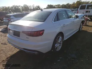 2021 Audi A4 Sedan S line Premium with VIN WAUDAAF48MA044016, listed as a Copart auction lot 63240472 with 10113 miles. Bid and sale history available at carsss.com. Image 4.