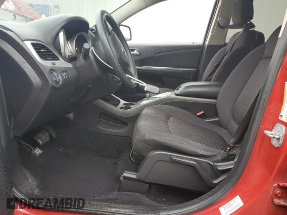 2014 Dodge Journey SXT z VIN 3C4PDDBG5ET290590, wystawiony jako Copart lot #57758595 z przebiegiem 87 443 mil mil oraz Szkoda całkowita • Salvage title. Historia ofert i sprzedaży dostępna na DreamBid. Obrazek 7.