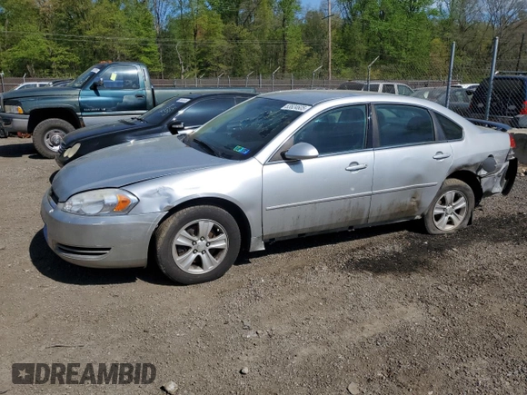 2013 Chevrolet Impala LS with VIN 2G1WF5E36D1233571, listed as a Copart auction lot 53624605 with 173,138 mi miles and Salvage Title. Bid and sale history available at DreamBid. Image 1.