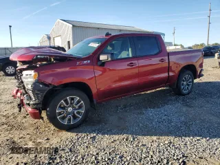 2023 Chevrolet Silverado 1500 RST with VIN 1GCUDEE8XPZ230913, listed as a Copart auction lot 85033514 with 43,617 mi miles and Salvage Title. Bid and sale history available at DreamBid. Image 1.