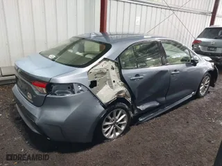 2020 Toyota Corolla LE with VIN JTDHPRAE2LJ092143, listed as a IAAI auction lot 42011827 with 49,388 mi miles. Bid and sale history available at carsss.com. Image 6.