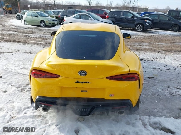 2020 Toyota GR Supra 3.0 with VIN WZ1DB4C00LW025952, listed as a IAAI auction lot 41336550 with 33,808 mi miles. Bid and sale history available at carsss.com. Image 16.
