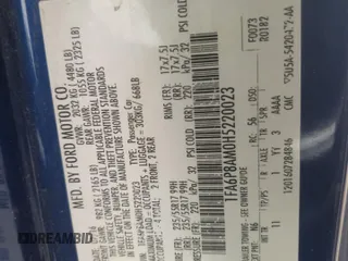 2017 Ford Mustang V6 z VIN 1FA6P8AM0H5220023, wystawiony jako Copart lot #49143025 z przebiegiem 163 056 mil mil oraz Szkoda całkowita • Salvage title. Historia ofert i sprzedaży dostępna na DreamBid. Obrazek 12.