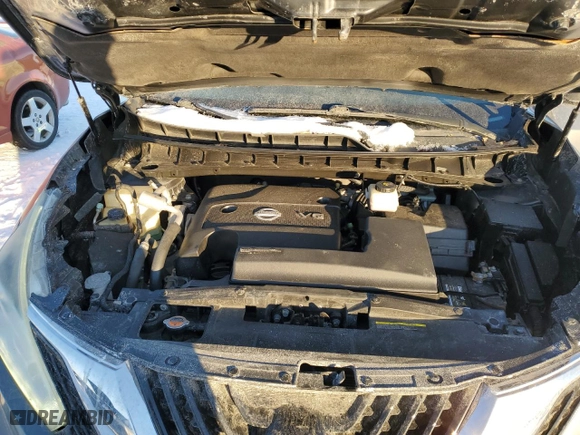 2015 Nissan Murano SV with VIN 5N1AZ2MH9FN212733, listed as a Copart auction lot 87662485 with 80,452 mi miles and Salvage Title. Bid and sale history available at carsss.com. Image 14.