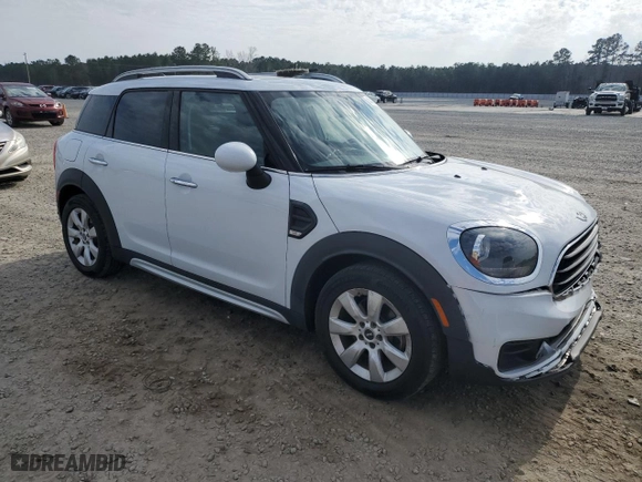 2018 MINI Countryman Cooper with VIN WMZYS7C38J3E08535, listed as a Copart auction lot 44423515 with 51486 miles and Salvage Title. Bid and sale history available at carsss.com. Image 4.
