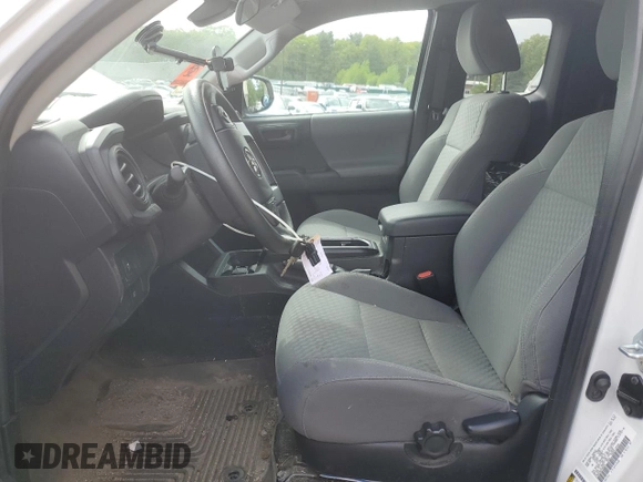 2022 Toyota Tacoma SR with VIN 3TYRX5GN4NT056226, listed as a Copart auction lot 57144445 with 56,279 mi miles and Clean title. Bid and sale history available at DreamBid. Image 7.